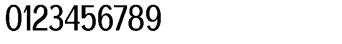 Degora Medium Condensed Font OTHER CHARS