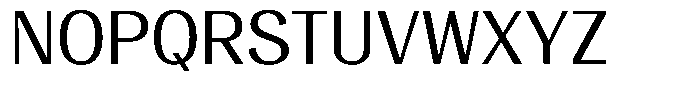 Degora Regular Font UPPERCASE