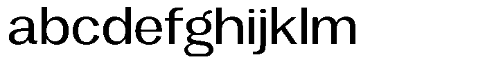 Degora Semi Expanded FONT