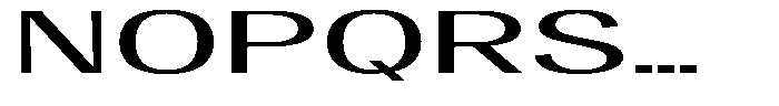 Degora Ultra Expanded Font UPPERCASE