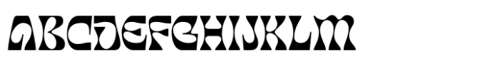 Degres Funky Font UPPERCASE