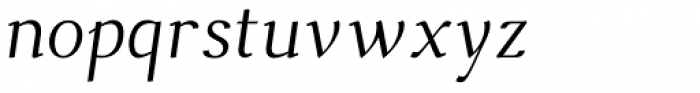 Dehjuti B Italic Font LOWERCASE