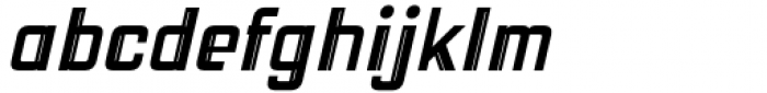 Deicho Medium Slanted Font LOWERCASE