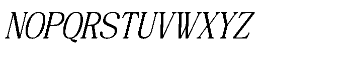 Deiloya Italic Font UPPERCASE