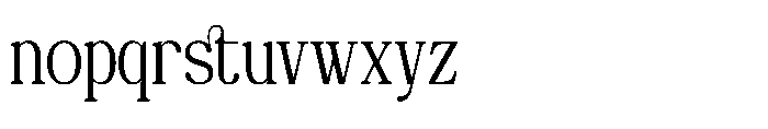 Deiloya Regular Font LOWERCASE
