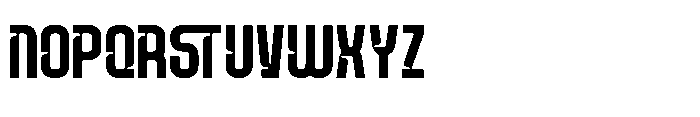 Deitaro Cut Regular Font UPPERCASE