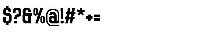 Deitaro Regular Font OTHER CHARS