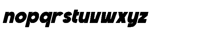 Dejorn Italic Font LOWERCASE