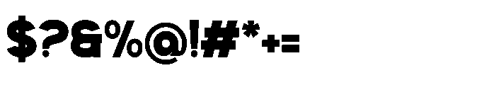 Dejorn Regular Font OTHER CHARS