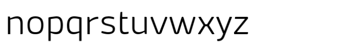 Deka Light Font LOWERCASE