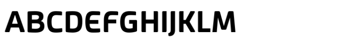 Deka Regular Font UPPERCASE