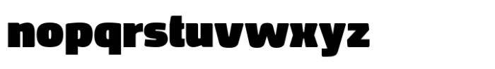 Deka Ultra Black Font LOWERCASE