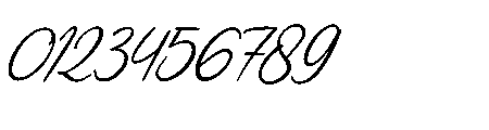 Dekalea Italic Font OTHER CHARS