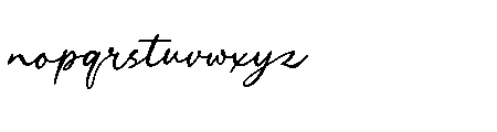 Dekalea Regular Font LOWERCASE