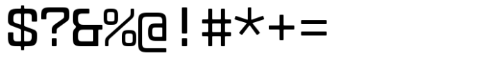 Dekatron Variable Font OTHER CHARS