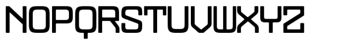 Dekatron Variable Font UPPERCASE