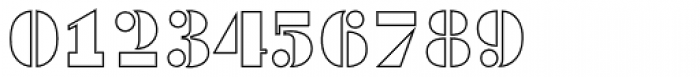 Deko Black Open Serial Font OTHER CHARS