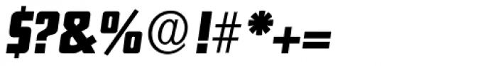 Deko Display Serial Bold Italic Font OTHER CHARS