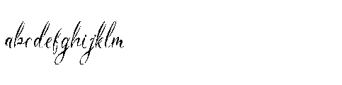 Del Lante Regular Font LOWERCASE