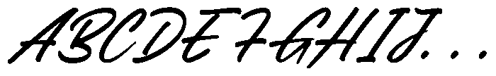 Delaghes Italic Font UPPERCASE