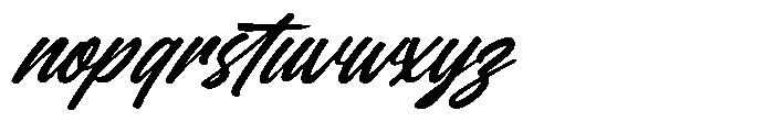 Delaghes Italic Font LOWERCASE