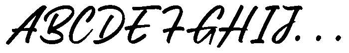 Delaghes Regular Font UPPERCASE