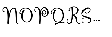 Delgona Regular Font UPPERCASE