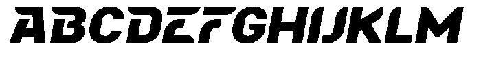 Delice Pro Black Italic Font UPPERCASE