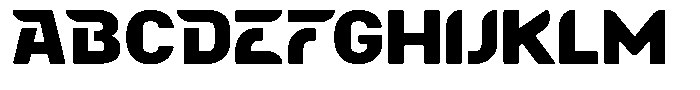 Delice Pro Black Font UPPERCASE