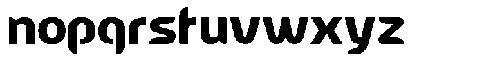 Delice Pro Bold Font LOWERCASE