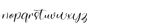 Delight Splash Regular Font LOWERCASE