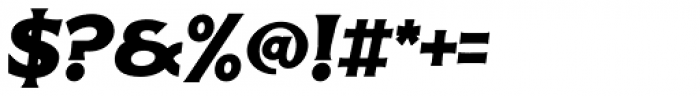 Delighter Script Bold Oblique Font OTHER CHARS