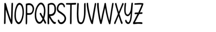 Delightful Bold Stretch Font UPPERCASE