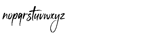 Delightfully Font LOWERCASE