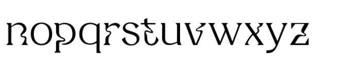 Deliria Mix Light Font LOWERCASE