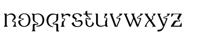 Deliria Psy Light Font LOWERCASE