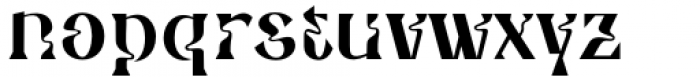 Deliria Regular Font LOWERCASE