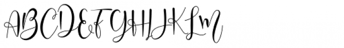 Delisha Regular Font UPPERCASE