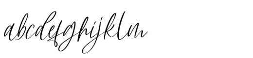 Dellena Font LOWERCASE