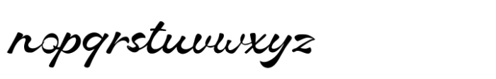 Delliusta Font LOWERCASE