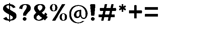 Dellivo Light Font OTHER CHARS