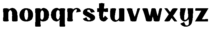 Dellivo Regular Font LOWERCASE