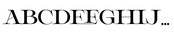 Delluna Typeface Bold Font LOWERCASE