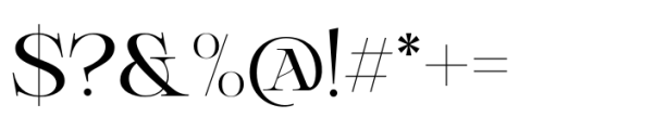 Delluna Typeface Semi Bold Font OTHER CHARS