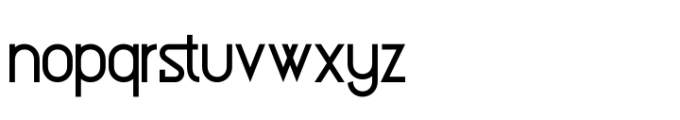 Delmaria Regular Font LOWERCASE