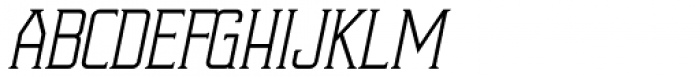 Delmonico Italic Font UPPERCASE