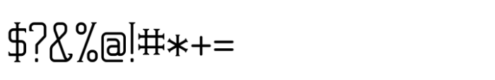 Delmonico Short Caps Font OTHER CHARS