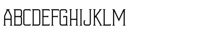 Delmonico Short Caps Font UPPERCASE