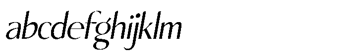 Delorian Display Delorian Slant Display Regular FONT