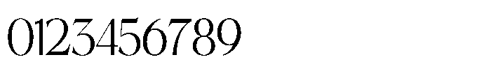 Delorian Display Regular Font OTHER CHARS